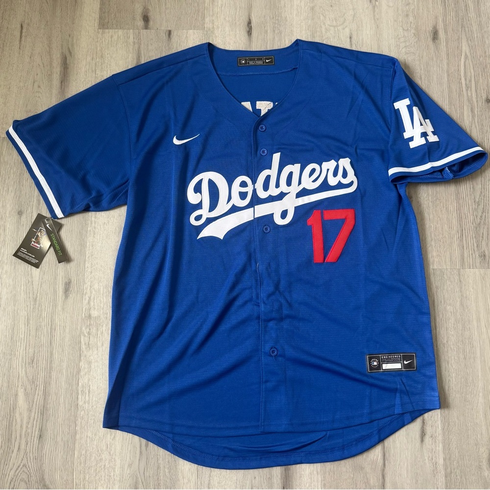 Shohei Ohtani Los Angeles Dodgers MLB Baseball Jersey new with tags